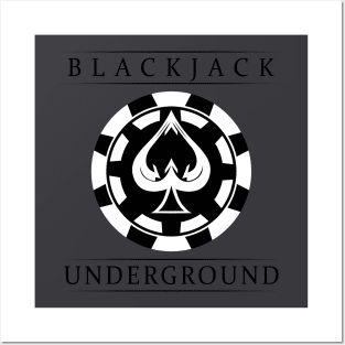 Blackjack Underground Logo Posters and Art